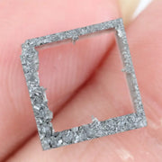  lab grown Rough Diamond jewelry with natural rough diamond style