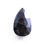 0.98 Ct dark brown pear shape diamond raw earthy antique diamond for engagement ring and handmade jewelry