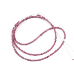 Natural pink rough diamond beads loose uncut raw diamond beads for necklace making