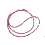 Natural pink rough diamond beads loose uncut raw diamond beads for necklace making
