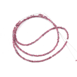 Natural pink rough diamond beads loose uncut raw diamond beads for necklace making