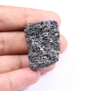 82.32 ct Black Moissanite Industrial Rough Stone , Lab Created eco friendly Stone for Gift