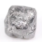 grey diamond raw stone and loose raw diamonds with natural crystal texture natural rough diamond