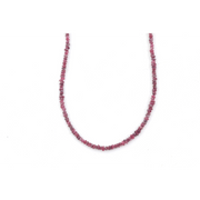 Natural pink rough diamond beads loose uncut raw diamond beads for necklace making