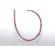 Natural pink rough diamond beads loose uncut raw diamond beads for necklace making