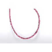Natural pink rough diamond beads loose uncut raw diamond beads for necklace making