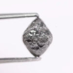 grey diamond raw stone and loose raw diamonds with natural crystal texture natural rough diamond