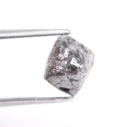 grey diamond raw stone and loose raw diamonds with natural crystal texture natural rough diamond
