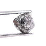 grey diamond raw stone and loose raw diamonds with natural crystal texture natural rough diamond