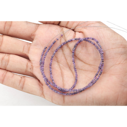 Light purple color rough diamond beads in natural uncut raw form