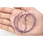 Light purple color rough diamond beads in natural uncut raw form