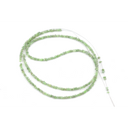 Natural fancy parrot color rough raw diamond beads with an irregular uncut stone