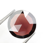 brown color elegant brilliant round cut diamond engagement ring