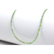 Natural fancy parrot color rough raw diamond beads with an irregular uncut stone