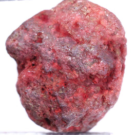 Red diamond on a white background