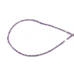 Light purple color rough diamond beads in natural uncut raw form