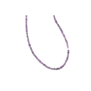 Light purple color rough diamond beads in natural uncut raw form