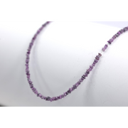 Light purple color rough diamond beads in natural uncut raw form