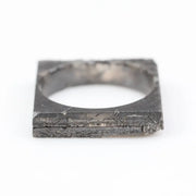 raw lab grown rough diamond frame with unique natural texture