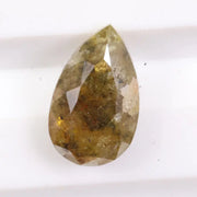 1.19 carat natural loose pear cut yellow diamond fancy color stone for custom engagement ring
