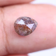 1.25 Ct loose natural red pear cut diamond, pear engagement rings natural diamond, pink diamond loose, 1.5 carat pear diamond, sapphire jewelry.