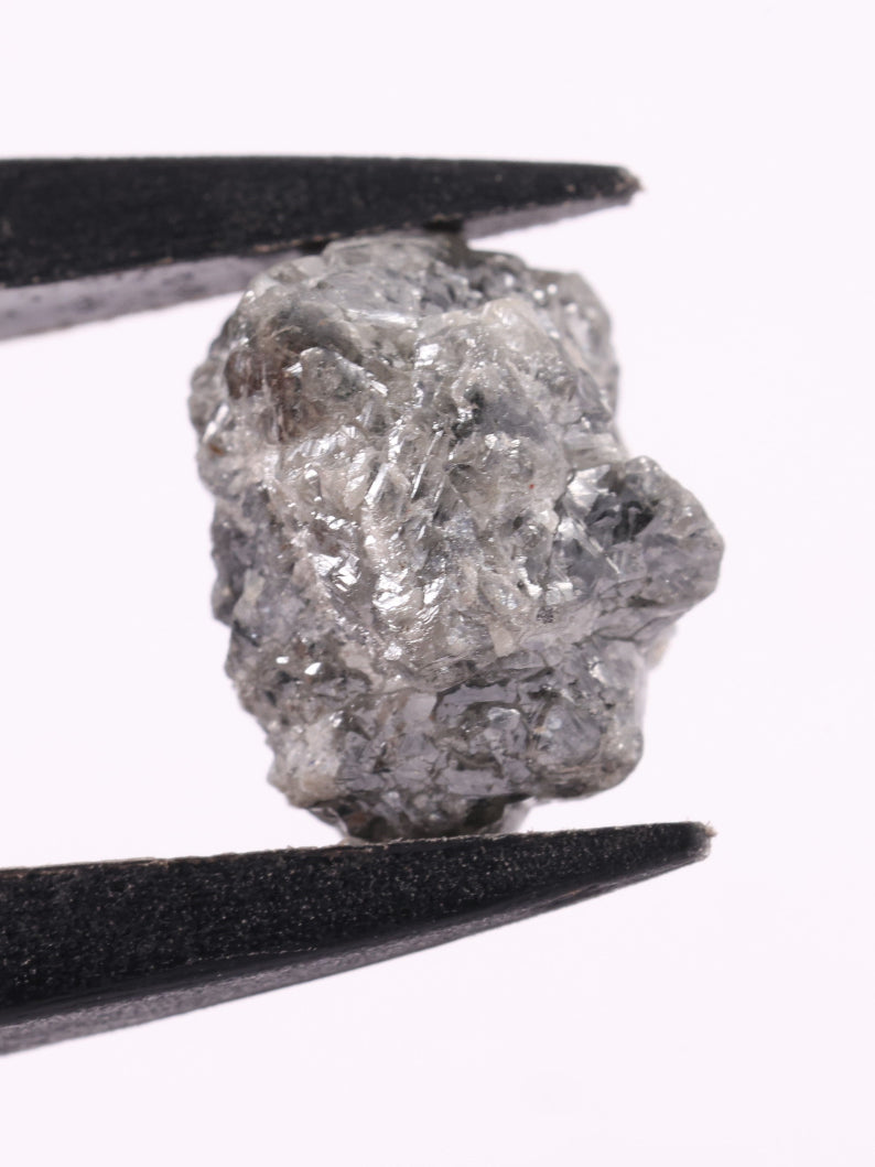 7.60 Ct Rare Natural Earth Mine Grey Rough Diamond