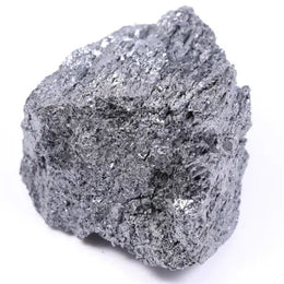 Round black moissanite loose stone with high polish and deep black color