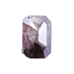 natural radiant cut diamond, asscher cut diamond with baguettes, gray gemstone ring, brown diamond wedding band, brown diamond rug, asscher diamond rings, july birthstone.