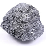 Round black moissanite loose stone with high polish and deep black color
