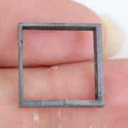luxury grey lab grown rough diamond with exceptional clarity potential