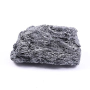 Round black moissanite loose stone with high polish and deep black color