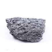 Round black moissanite loose stone with high polish and deep black color
