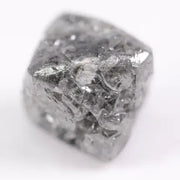 natural rough diamond showing diamond cleavage and raw diamond appearance grey rough diamond 
