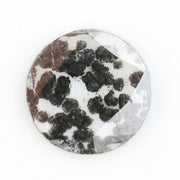 High-quality lab-grown diamond featuring a stunning black and white patterned design, symbolizing eco-friendly elegance and sustainable luxury.