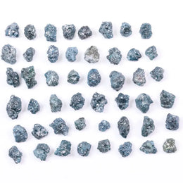 Blue colour diamond with brilliant cut showing deep blue sparkle and clarity