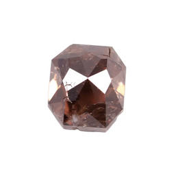 0.43 Ct Asscher Cut Brown Fancy Natural Earth Mined Loose Diamond for Custom  Fine Jewelry