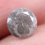 1.38 Ct round lab grown diamond with unique natural look, brilliant sparkle loose diamond for custom jewelry making and engagement designs