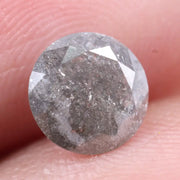 1.38 Ct round lab grown diamond with unique natural look, brilliant sparkle loose diamond for custom jewelry making and engagement designs