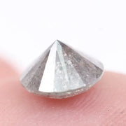 1.38 Ct round lab grown diamond with unique natural look, brilliant sparkle loose diamond for custom jewelry making and engagement designs