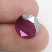 purple color elegant diamond rings round design