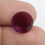 purple color elegant diamond rings round design