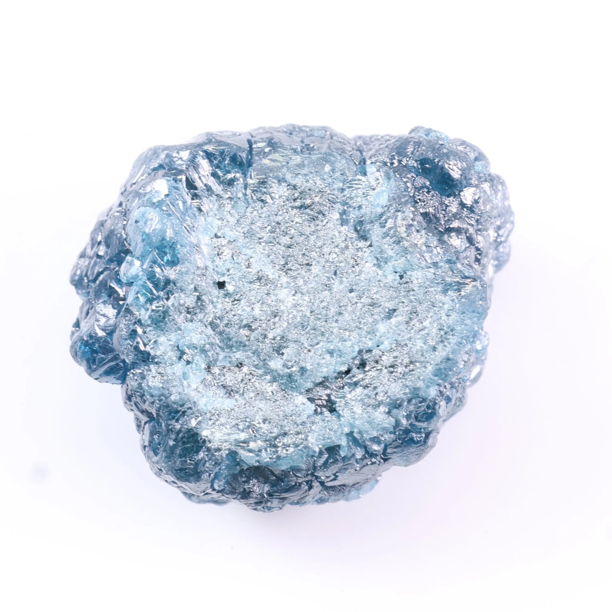 2.85Ct Natural Blue Rough Diamond Natural Uncut Rough Diamond Earth Mined Rustic Diamond For Gift Loose Raw Diamond For Custom Jewelry Making