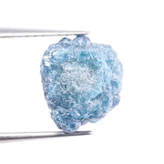 2.18 Ct natural rough blue diamond loose uncut irregular shape diamond for jewelry making.