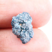 2.56 Ct uncut natural blue rough diamond loose irregular shape  diamond for custom jewelry.
