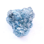 2.48 Ct raw blue uncut rough diamond, natural loose conflict-free earth-mined diamond for custom jewelry making.