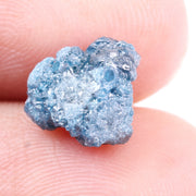 3.21 Ct Natural Blue Rough Raw Diamond Blue Colored Use For Jewerly 