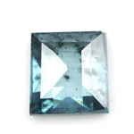 blue color beautiful diamond rings square design