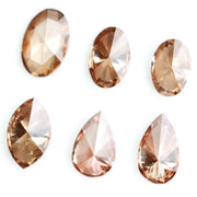 Rare mix shape lab grown diamond lot featuring fancy brown lab grown diamonds, ethical loose diamonds for fine jewelry making, engagement rings, pendants, earrings and custom luxury jewelry designs.