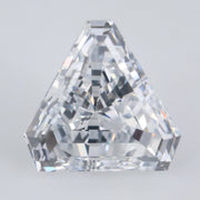 white colour lab grown Trillion diamonds white diamond