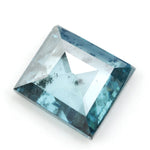 blue color beautiful diamond rings square design